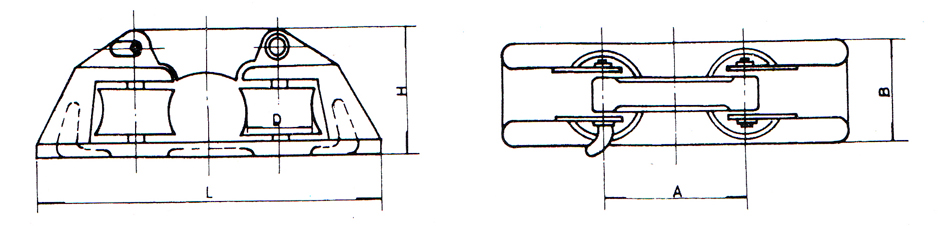 Opening –Closing Type Towing Chocks 图纸2.jpg