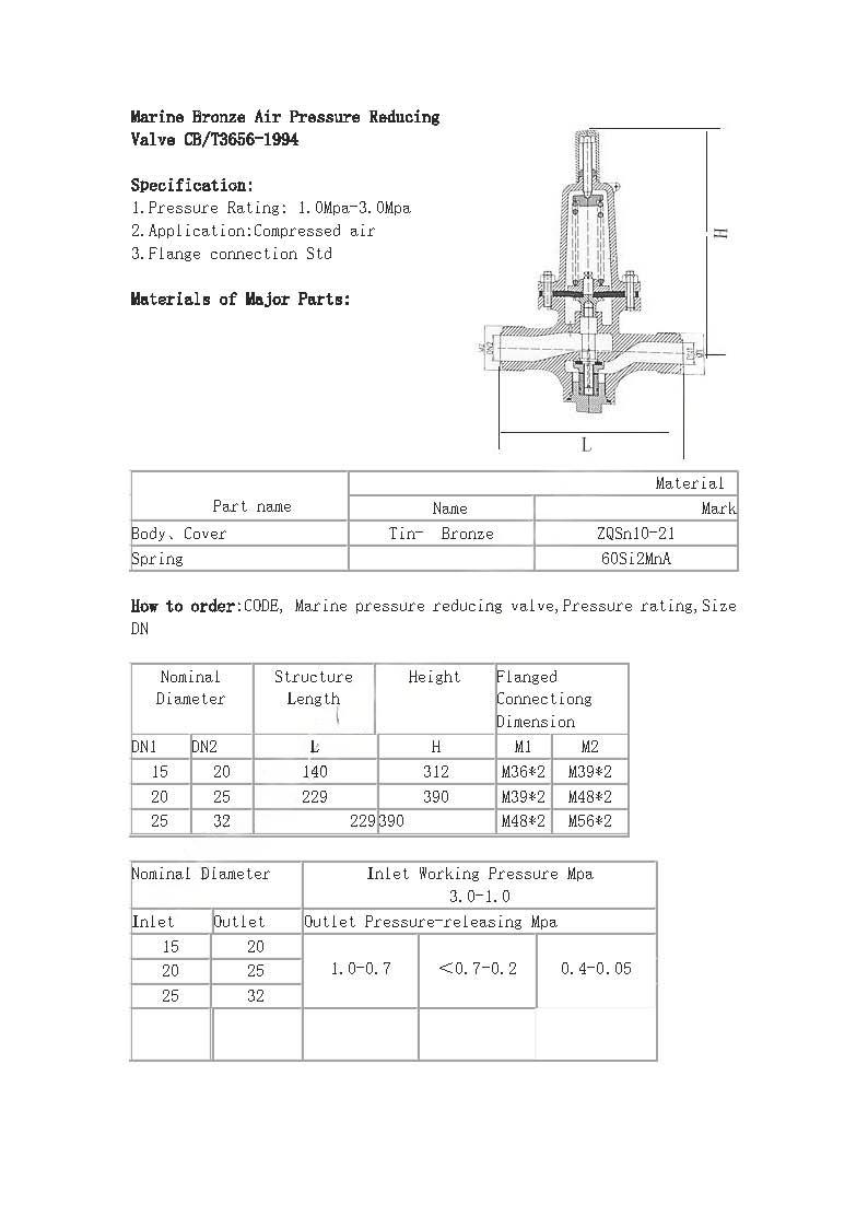 Marine Bronze Air Pressure Reducing Valve 参数.jpg