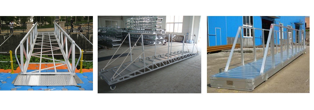 Marine Alloy Wharf Ladder for Boat 图片.jpg
