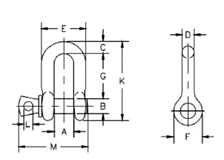 Us Type Forged Chain Shackles 图纸.jpg