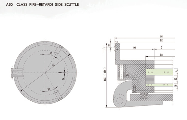 Marine Fireproof Side Scuttles图纸1.jpg