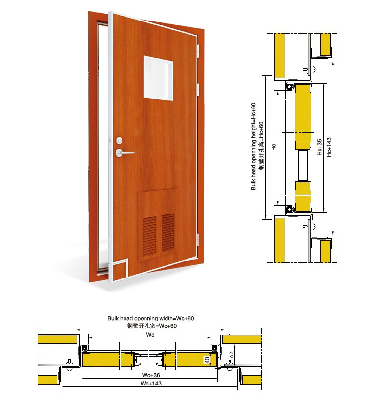 Marine Class  A15 Fireproof Doors图纸.jpg