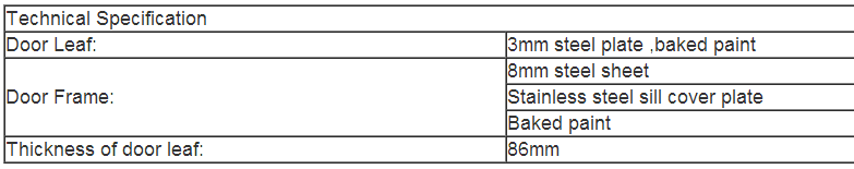 H120 Single Leaf  Fireproof Door参数.png