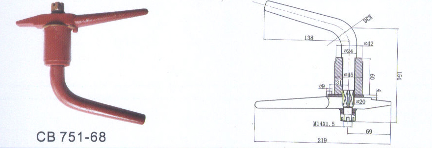 Marine watertight door handles CB751-68.jpg